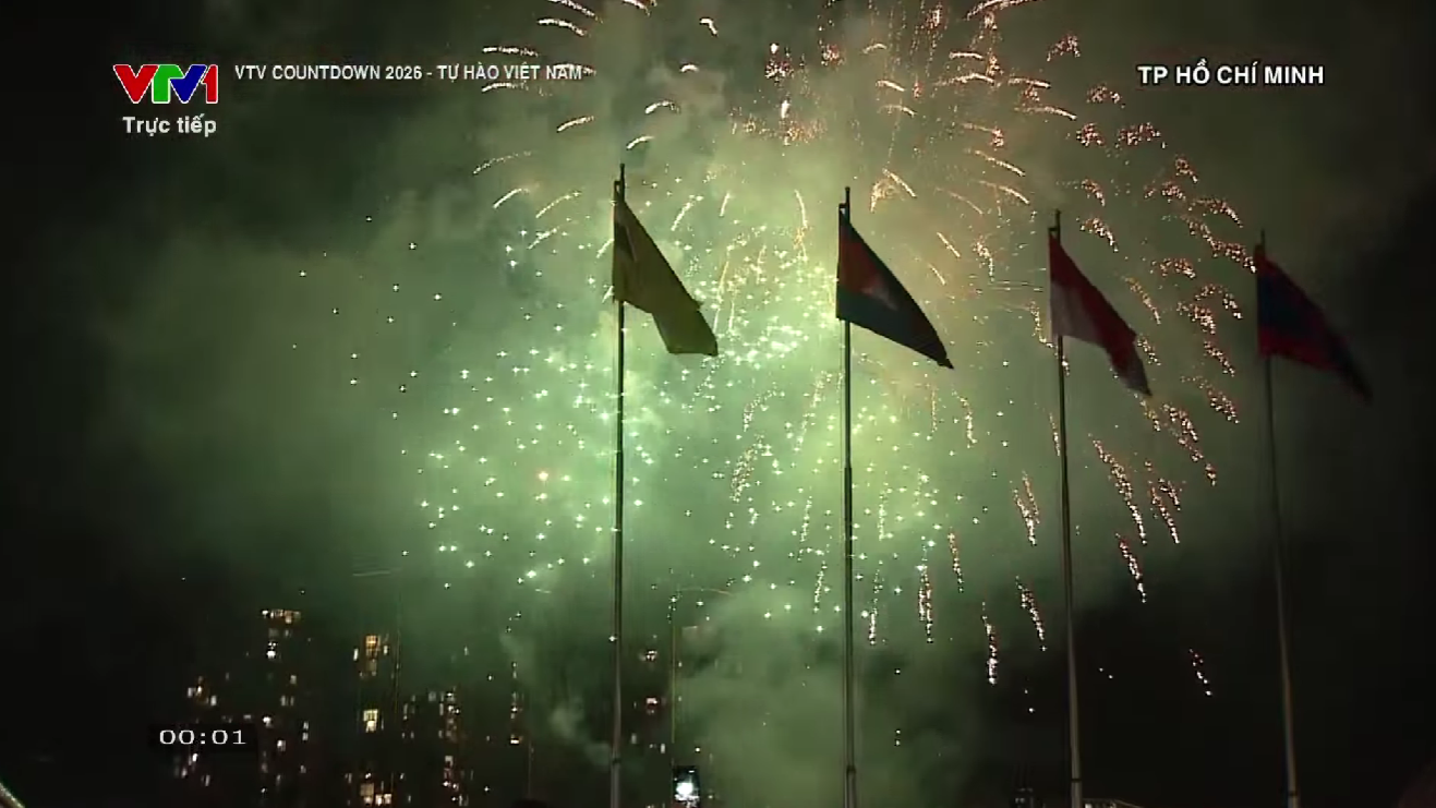 Pháo hoa count down 2026